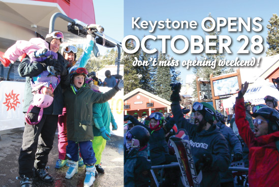 Keystone Resort announces 2023 opening day